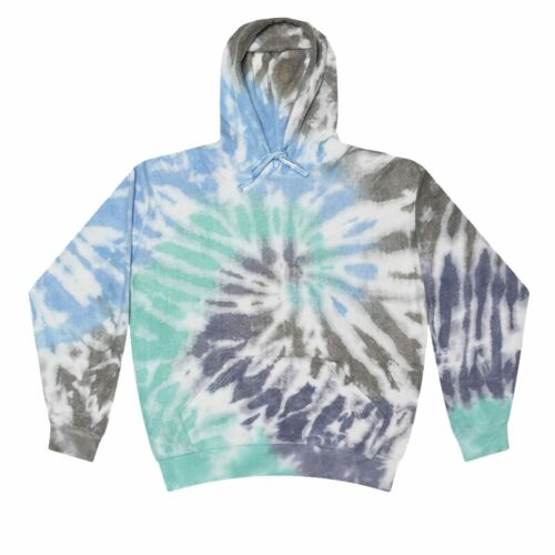 Unisex Tie-Dyed Cloud Fleece Hooded Sweatshirt Thumbnail