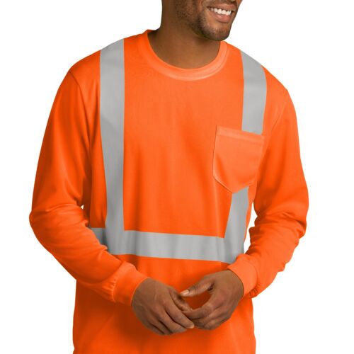 Ansi 107 Class 2 Mesh Long Sleeve Tee Thumbnail