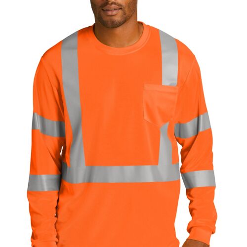 Ansi 107 Class 3 Mesh Long Sleeve Tee Thumbnail